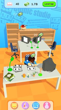 Idle Mangaka - Screenshot 1