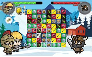 Tile Match 3d Game : Sword Fig - Screenshot 2