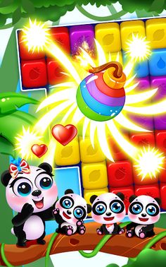 bears Fruit Cube toys blast - Screenshot 1