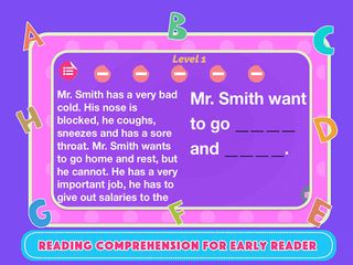 English Comprehension For Kids - Screenshot 2