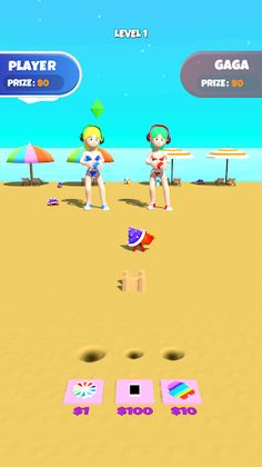 Beach Money Ball - Screenshot 1