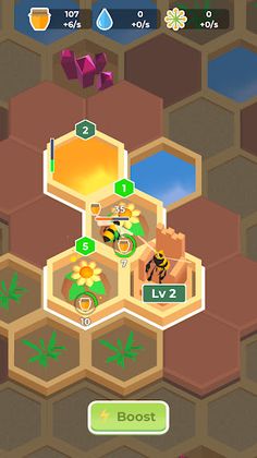 Idle Bee Garden - Screenshot 1