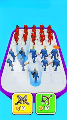 Merge Warriors Hero Battle - Screenshot 2