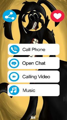 Cartoon Dog Fake Video Call - Screenshot 1