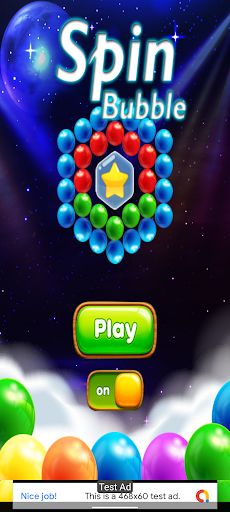 Spin bubble shooter - Screenshot 1