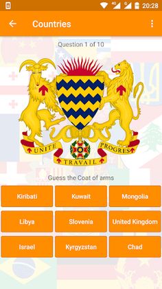 Flags of the World & Emblems o - Screenshot 2