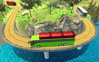 Bus Game offroad coach driving - Screenshot 3