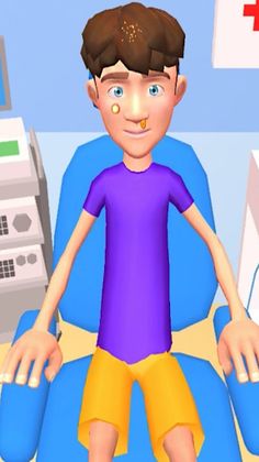 Parasite Cleaner Game - Screenshot 2