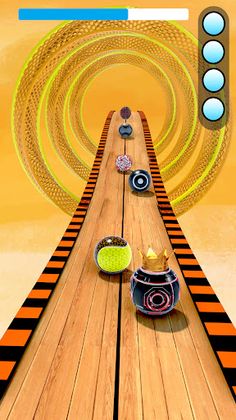 Rolling Ball Sky Race Games 3D - Screenshot 3