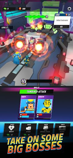 Superheroes Idle RPG League - Screenshot 3