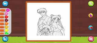 Anime Coloring Pages - Screenshot 2