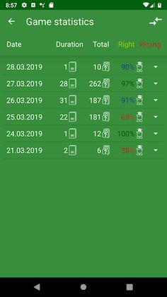 Multiplication table - Screenshot 3