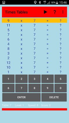 TimesTables - Screenshot 3