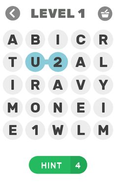 Find Words Music 80s - Screenshot 1