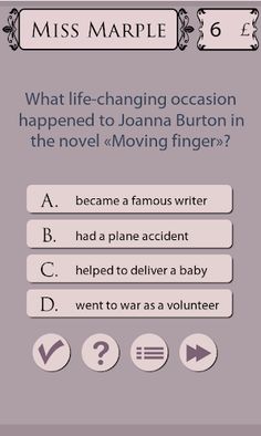 Quiz: Agatha Christie's Miss M - Screenshot 2