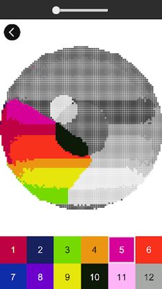 Color Eye Lens Coloring Book - Screenshot 3