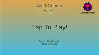 pong bounce - Screenshot 1