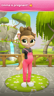 Pregnant Talking Cat Emma - Screenshot 1