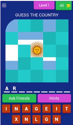 Countries Flag Quiz - Screenshot 1