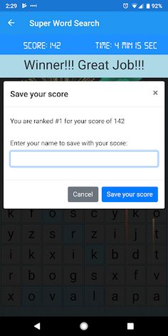 Super Word Search - Screenshot 3