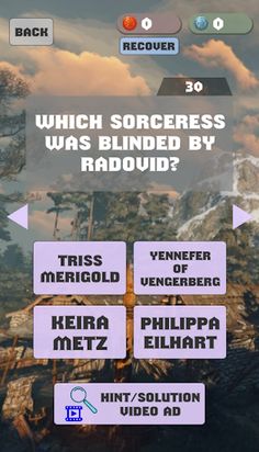 Witcher Quiz 3 - Screenshot 3