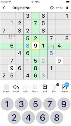 All Sudoku - 5 Variations - Screenshot 2