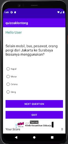 Quiz Cak Lontong - Screenshot 2