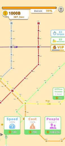 Subway Connect: Map Design - Screenshot 3