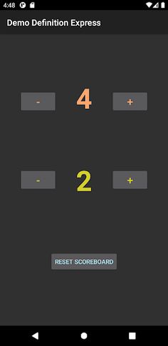Definition Express Demo - Screenshot 2