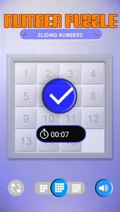 Puzzle - Sliding Numbers - Screenshot 2