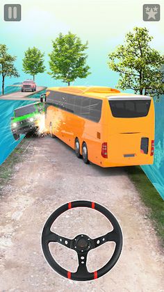 Offroad Bus Driving 3D Offline - Screenshot 3