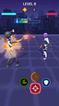 Robot Battle: Fight & Merge - Screenshot 2