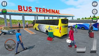 American Bus Simulator Game 3D - Screenshot 1