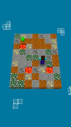 Noob Snake: Green Crystals - Screenshot 1