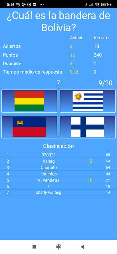 Geografía países - Screenshot 3