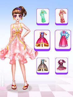 Japanese Anime - Makeup Game - Screenshot 2