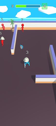 stickman battle 3D : survival - Screenshot 2