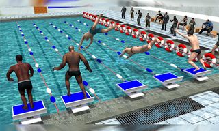 Swimming Race - Screenshot 2