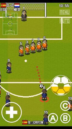 PORTABLE SOCCER DX - Screenshot 2