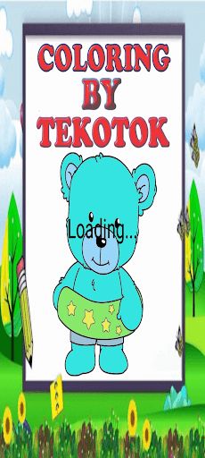 Teddy Bear Coloring - Screenshot 1