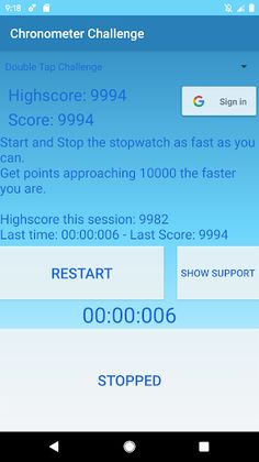 Chronometer Challenge - Screenshot 2