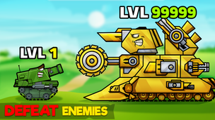 Tanks Arena io: Craft & Combat - Screenshot 1