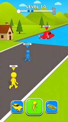 Shape Switch Transform Race - Screenshot 2