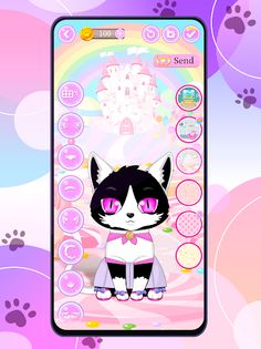 Fluffy Cat Dress Up Games - Screenshot 2