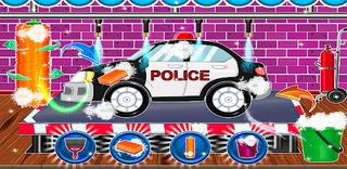 Police Car Service Gas Station - Screenshot 2