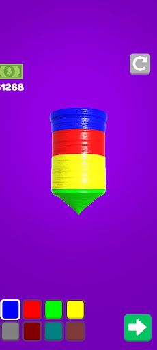 Wood Carving Turning Paint 3d - Screenshot 3