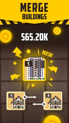 City Merge - idle building bus - Screenshot 2