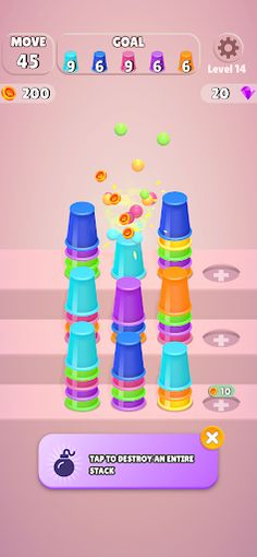 Nesting Cups - Screenshot 2