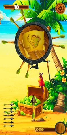 hit pirate knife - Screenshot 3