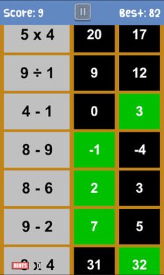 CrazyCalcul - Screenshot 2